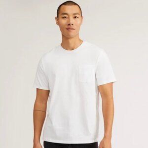 EVERLANE MENS THE PREMIUM WEIGHT COTTON POCKET TEE | UNIFORM
